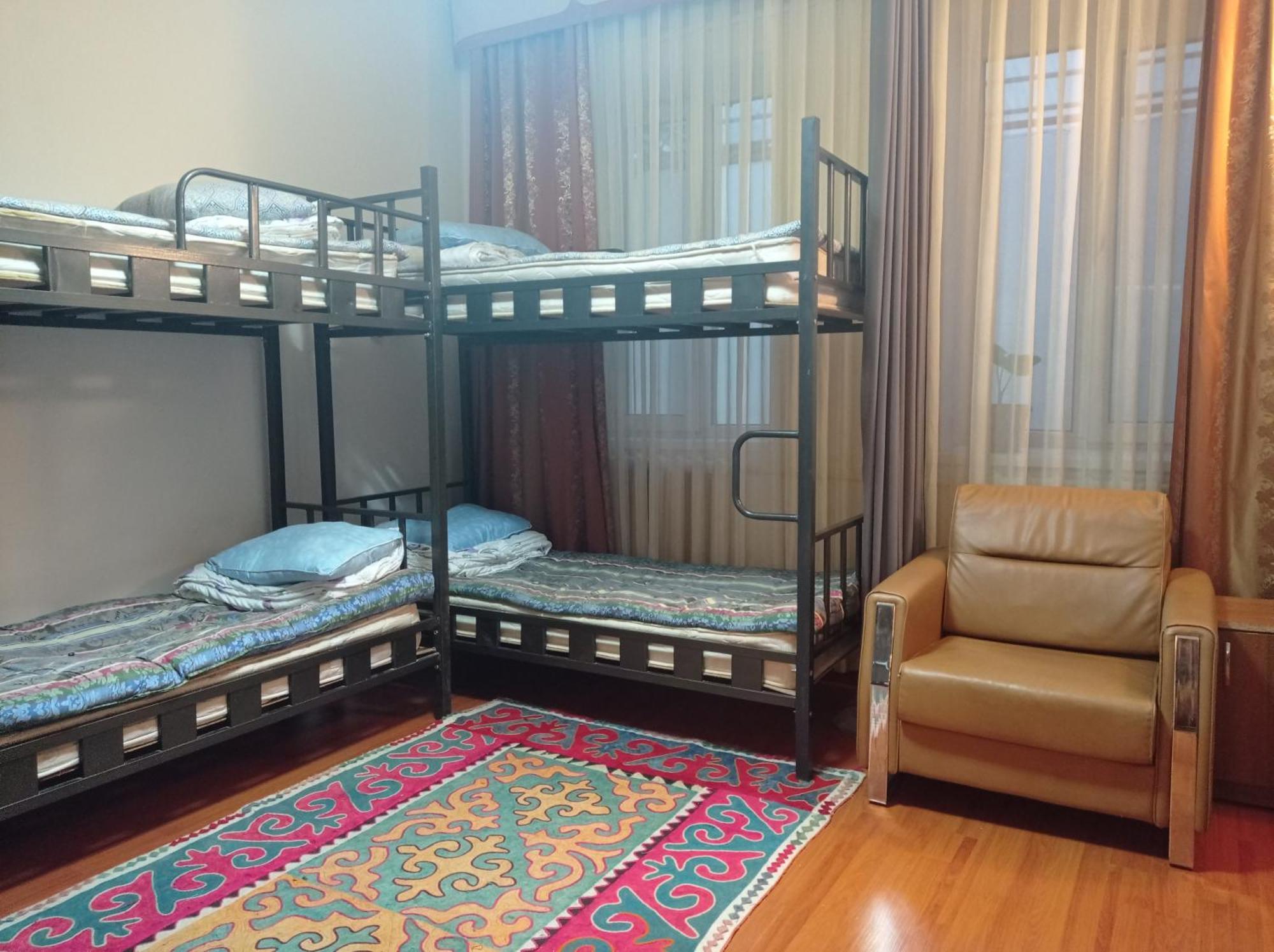 Kgb Home Hostel Bishkek Bagian luar foto